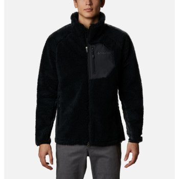 Columbia Muške Jakne - Archer Ridge Sherpa Fleece Crne | GZCT-49620